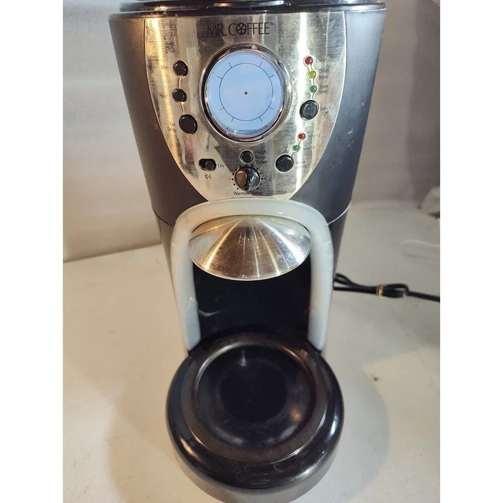 MR. Coffee Programmable 12 Cup Black With Stainless Steel BVMC-LMX43 (1073)